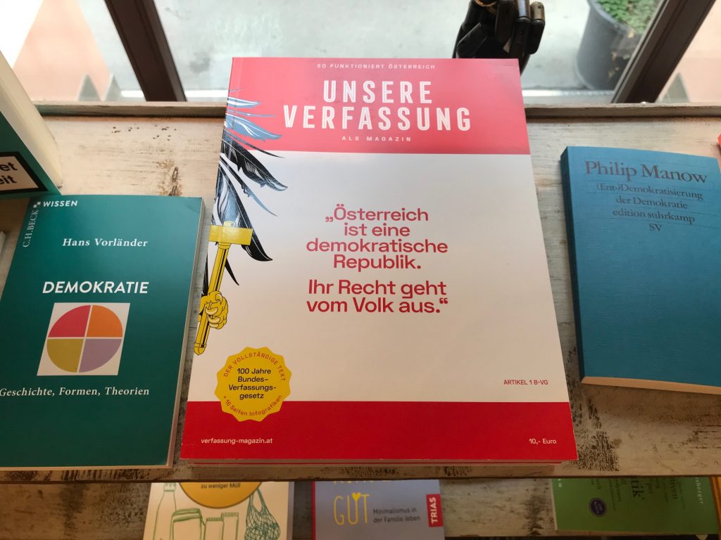 Du betrachtest gerade Herzlichen Glückwunsch – Die Österreichische Verfassung wird 100 Jahre alt