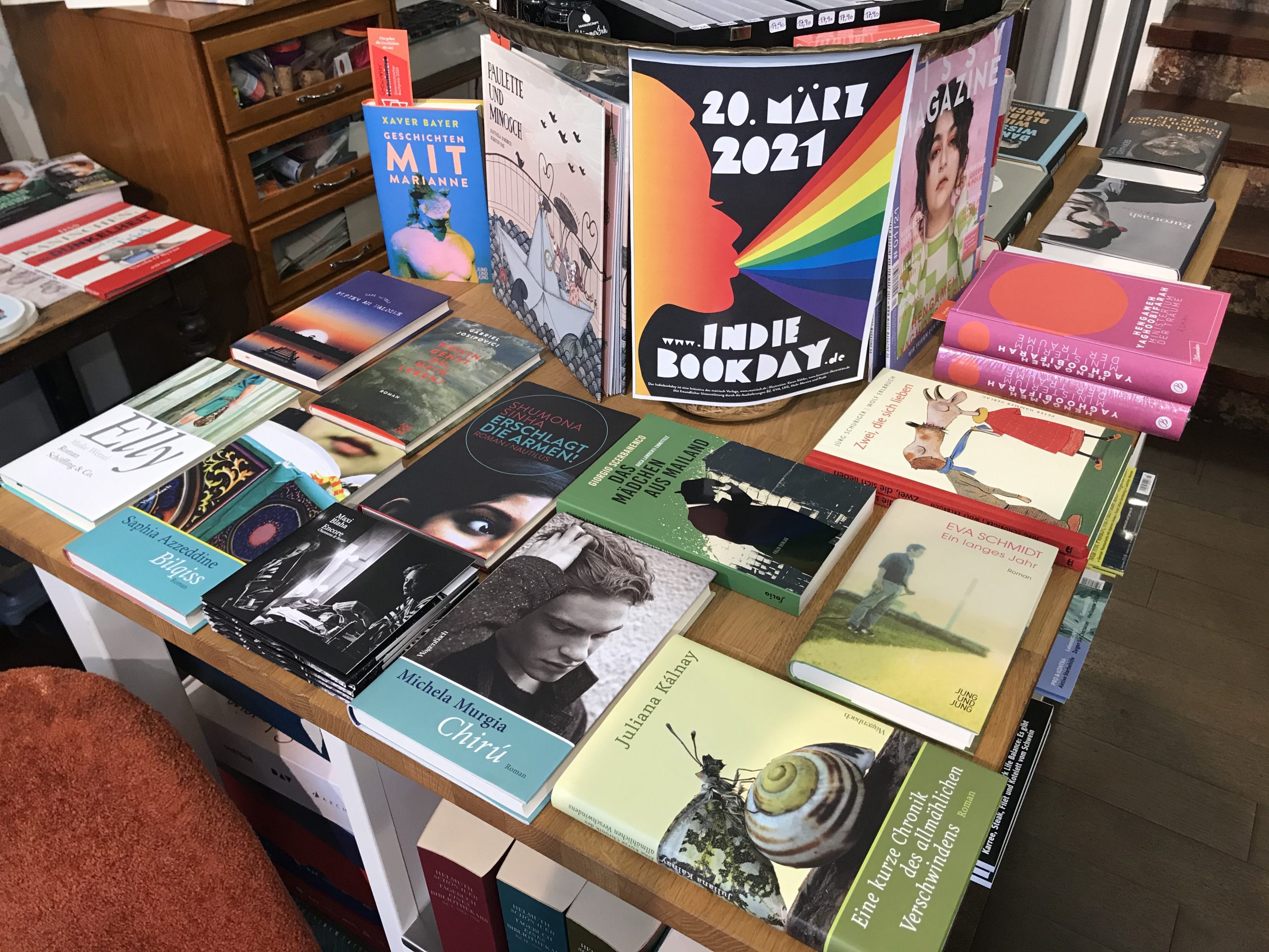 Du betrachtest gerade Am 20. März 2021 ist Indiebookday