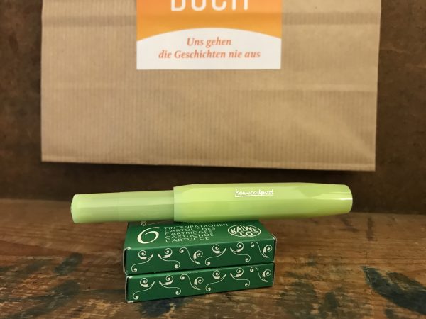 Kaweco Füllhalter Frosted Sport “Fine Lime”