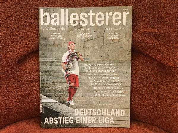 ballesterer – Fußballmagazin No. 173/2022