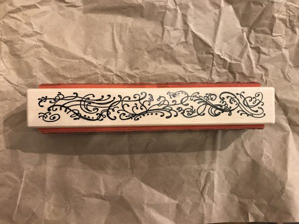 Skizzierte Blumenornamente – Stempel