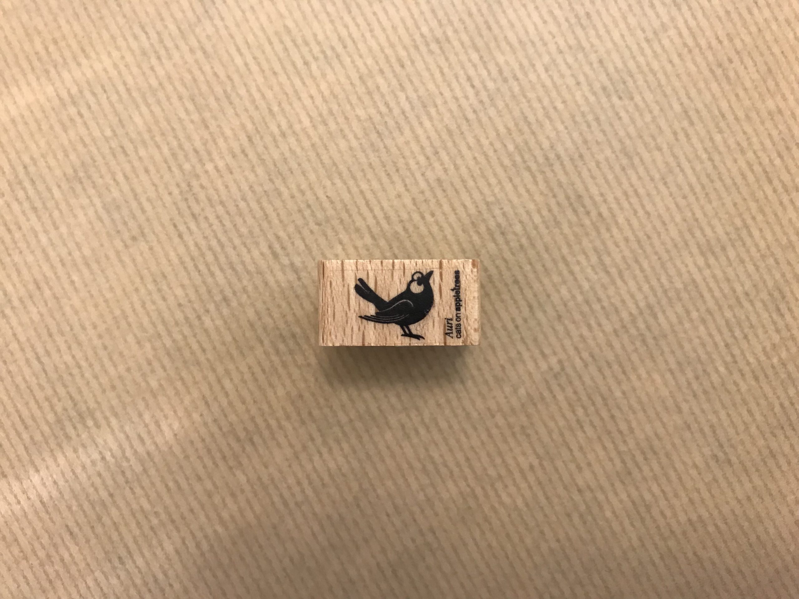 8498-stempel-cats-on-appletrees-vogel-amsel-auri