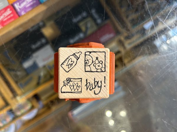Vier Baby-Motive – Stempel