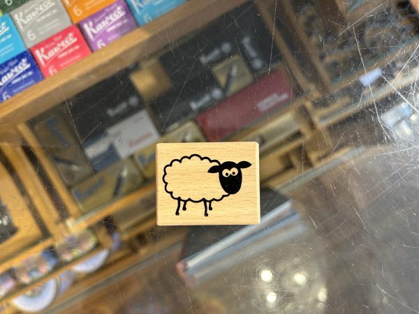 Schaf von links – Stempel