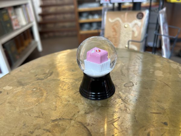 Schneekugel „Punschkrapfen oder Punschkrapferl“ midi