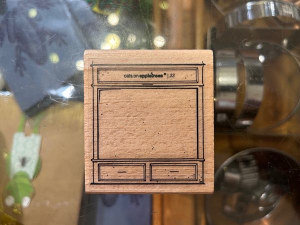 Schaufenster oder Auslage – Stempel