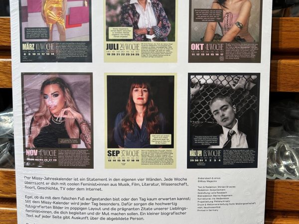 Missy Magazine Kalender 2027