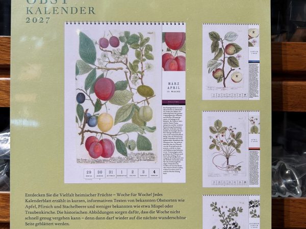 Thorbeckes Heimisches Obst Kalender 2027