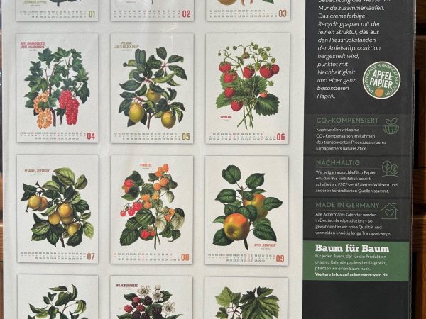 Ackermanns Obstgarten Kalender 2027