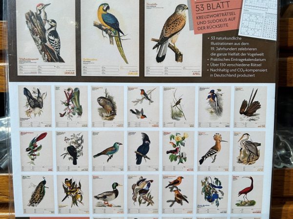 Ackermanns Wunderbare Vogelwelt Kalender 2027