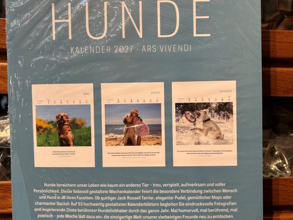 Literarischer Hunde Kalender 2027