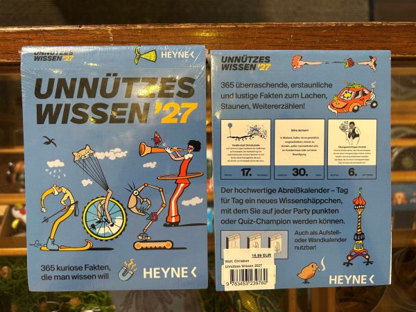 Unnützes Wissen Kalender 2027 Tagesabreißkalender